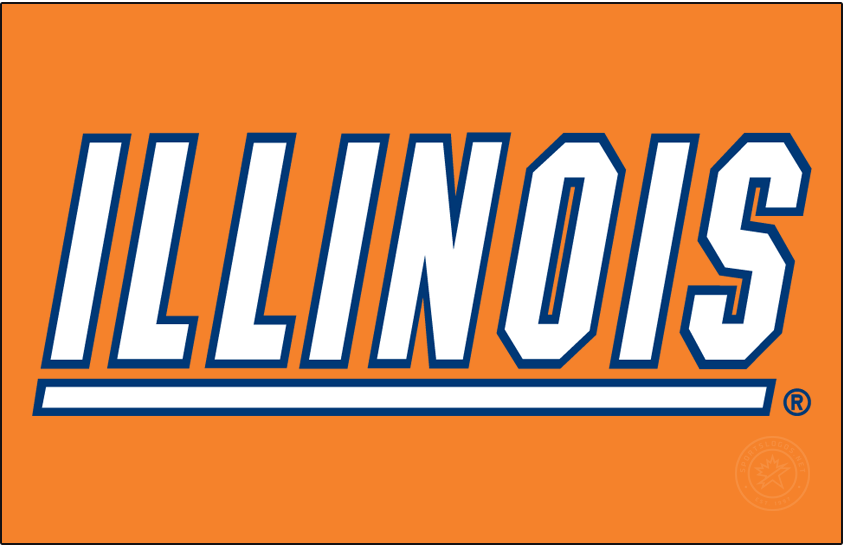 Illinois Fighting Illini 1995-2014 Primary Dark Logo t shirts iron on transfers